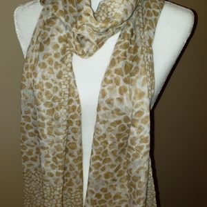 Giraffe print scarf